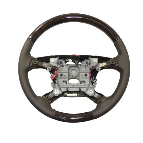 New OEM 22833218 Steering Wheel Cocoa Leather With Woodgrain 2013-16 GMC Acadia