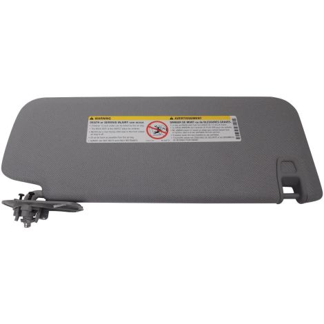 84247204 Sunshade Sun Visor LH Light Ash Gray 2015-19 Silverado Sierra 2500 3500