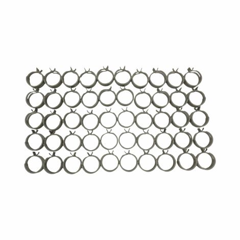 909170063 Constant Tension Hose Clamp 50 Pack 25.5mm Open 20.5 Closed 12 Wide