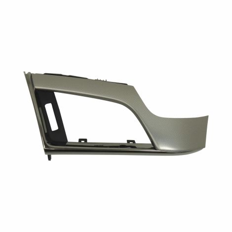 23230352 Instrument Panel Trim Driver Side Left Diamond Cut Aluminum 17-19 CTS
