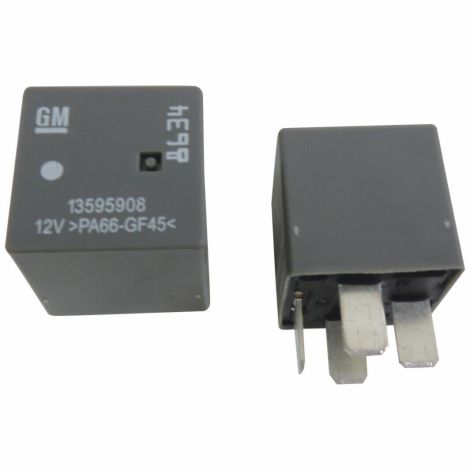 13595908 Automotive Electrical Relay 2-Pack 12V 4-Pin OEM GM