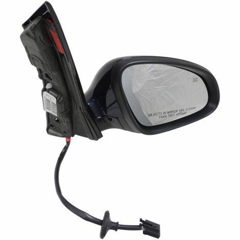 2012-16 Buick Verano Outside Rearview Mirror RH Painted Old Blue Eyes 22908064