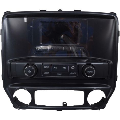 84119051 AM/FM Stereo Radio Controls Black Carbon Metallic 2017 Silverado Sierra