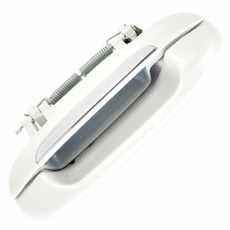 20857728 Door Handle Left Rear White Diamond 98U w/Chrome 2008-11 Cadillac DTS