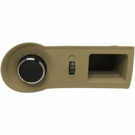 20862472 Headlamp Switch with Light Cashmere Bezel 2010-13 Buick LaCrosse