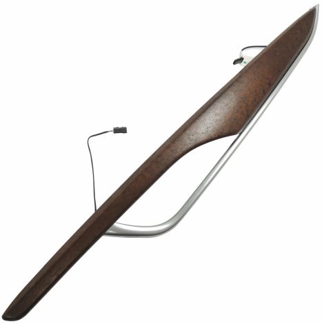 2275856X Interior Door Panel Applique RH Front Natural Wood Finish 2013-17 XTS