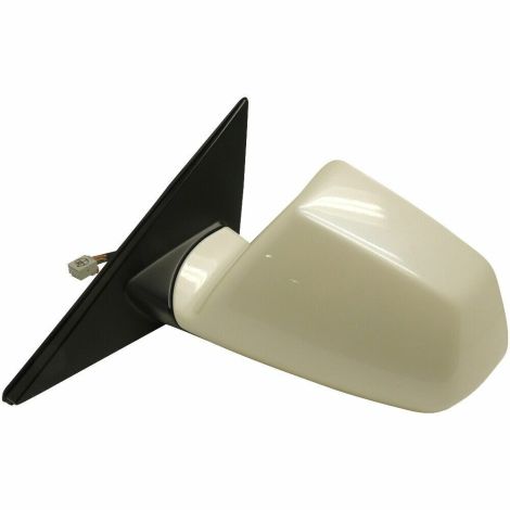 25828072 Side View Mirror LH Left White Diamond 2008-14 Cadillac CTS Sedan/Wagon