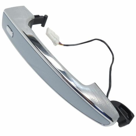 '14 Chevy Impala Front Door Handle Painted Silver Topaz w/Chrome OEM GM 13590678
