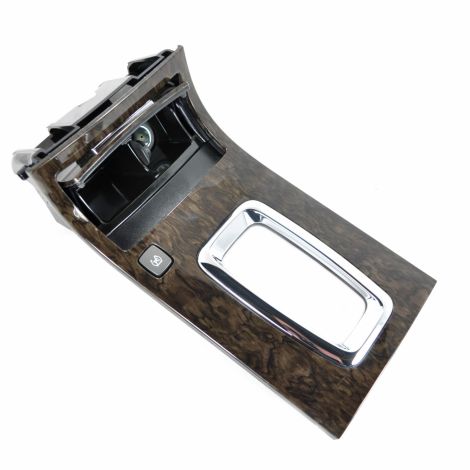 20846803 Console Shift Bezel Dark Argent Wood Simulated 2008-11 Cadillac DTS