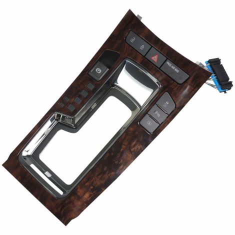 90870484 Automatic Transmission Shifter Bezel Poplar Wood 2012-13 Buick LaCrosse