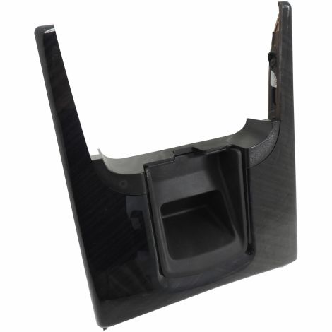 22950647 Center Console Upper Trim Panel - Lineate Sapele 2013-17 Cadillac XTS