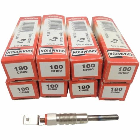 CH80 180 Eight 8 Champion Boxed Diesel Glow Plugs Buick Chevy GMC Pontiac