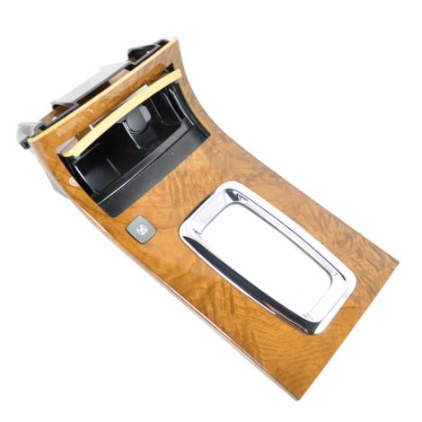 20831248 Console Shift Bezel Natural Ash Burl Woodgrain 2009-11 Cadillac DTS