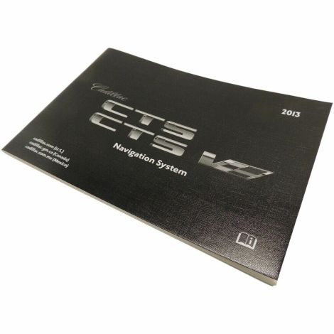22926386 Navigation System Information Manual Version B 2013 Cadillac CTS