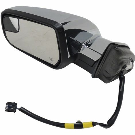 2010-2014 GMC Terrain LH Left Chrome Exterior Side View Mirror 23153003
