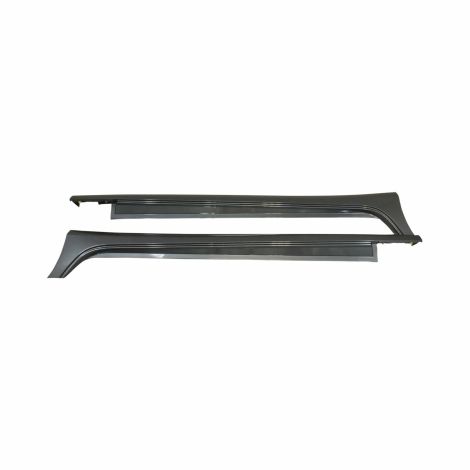 23304192 23304193 Rocker Panel Molding Pair Satin Steel Gray 2014-18 CTS Sedan