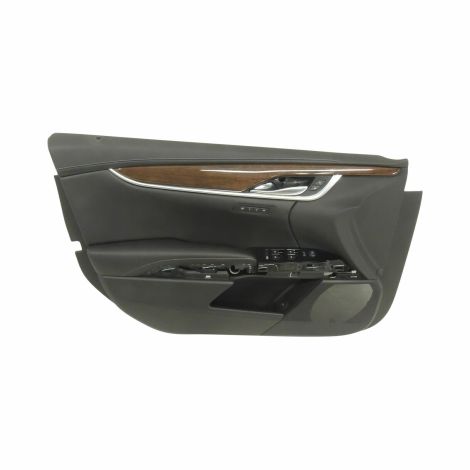 23155498 Interior Door Trim Panel Front LH Jet Black/Nutella 15-17 Cadillac XTS