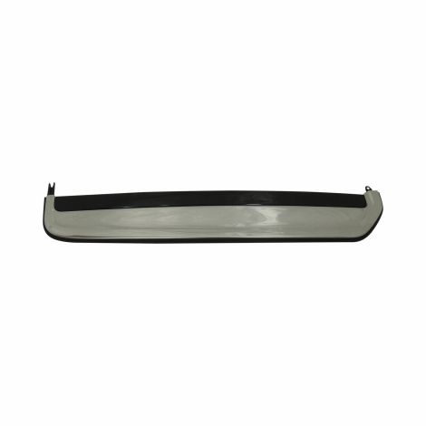 Rear Door Window Frame Applique RH Chrome Piano Black 2020 Sierra HD Crew Cab