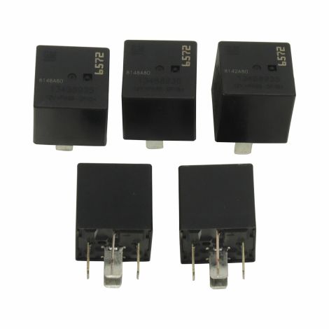 New OEM 13306942 GM Relay 5-Pack ECU/ECM/PCM 5-Terminal Relay 13468935