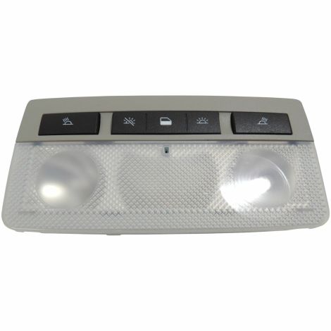 23149037 Overhead Console Reading Lamp Titanium Grey 2014-17 Buick Regal