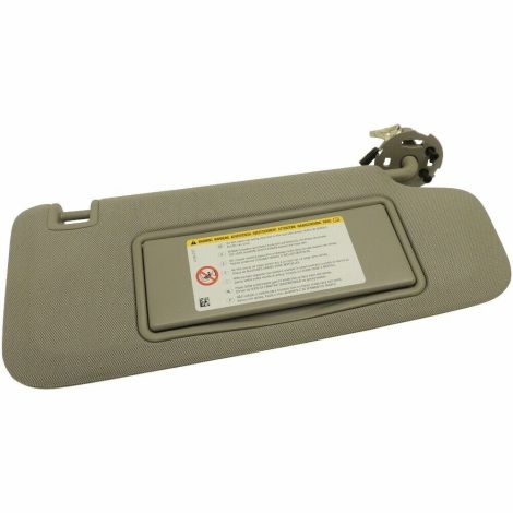 Sun Visor Right Passenger Gray WITH Light 13-18 ATS 14-18 CTS New OEM 22980477