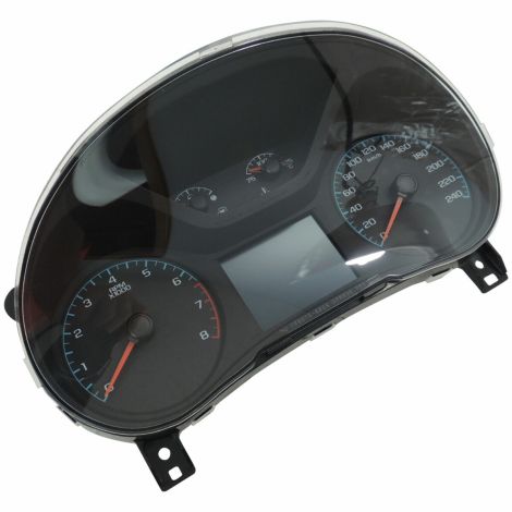 23231648 Instrument Cluster Speedometer Blue Dial Trim KPH 2015 Chevy Colorado